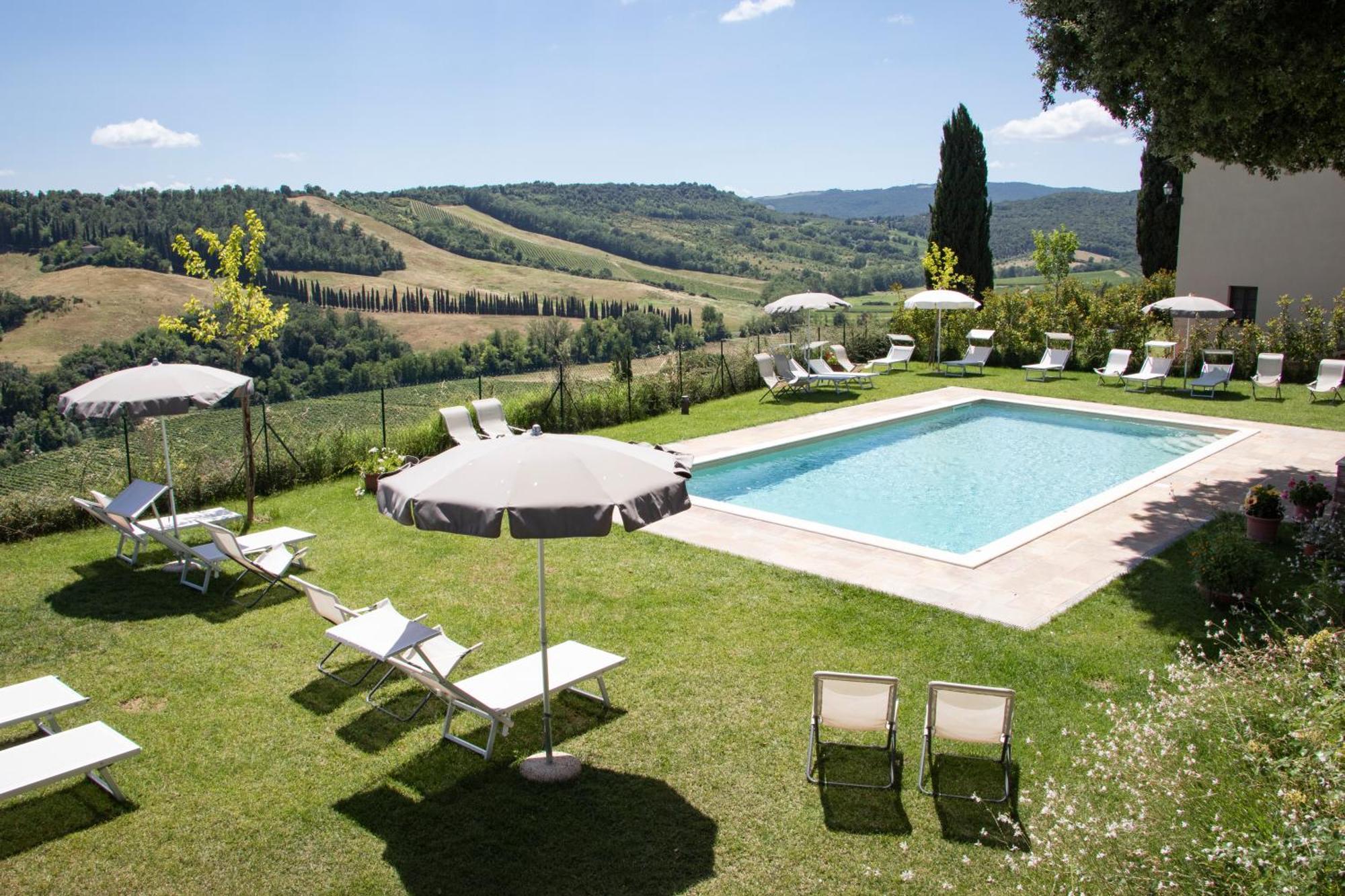 Agriturismo Castello Di Montauto San Gimignano Exterior photo